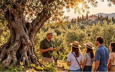 Guided olive grove walk